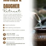 Mother & Daughter retreat flyer